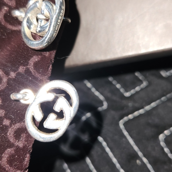 Authentic Gucci earring **** 925 signed **** - Picture 3 of 4
